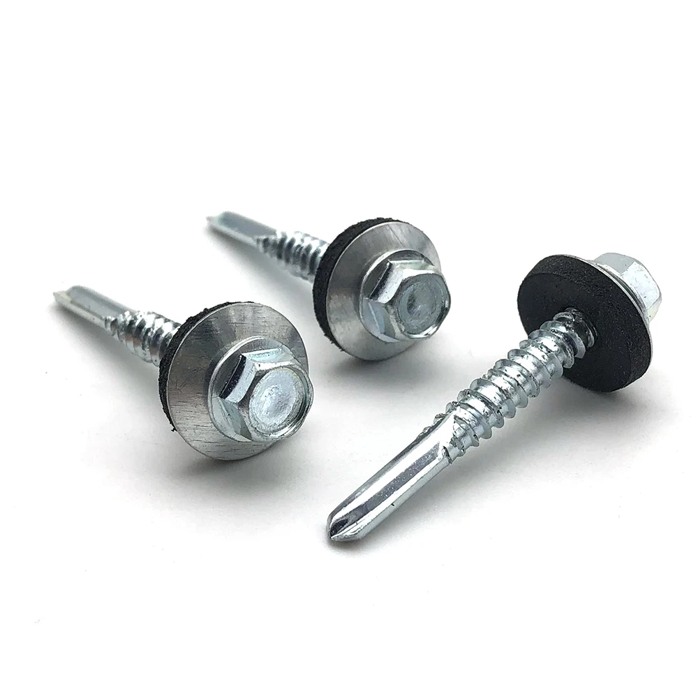 Hot Sale Factory Direct Price Wear Resistant Customized Fasten Metal hex Self Drilling Screws
