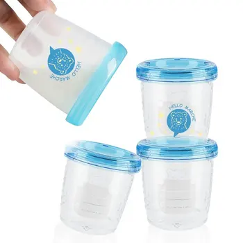 BPA free Milk Powder Formula Dispenser Portable Outdoor Food Container Breast Milk Storage Cups