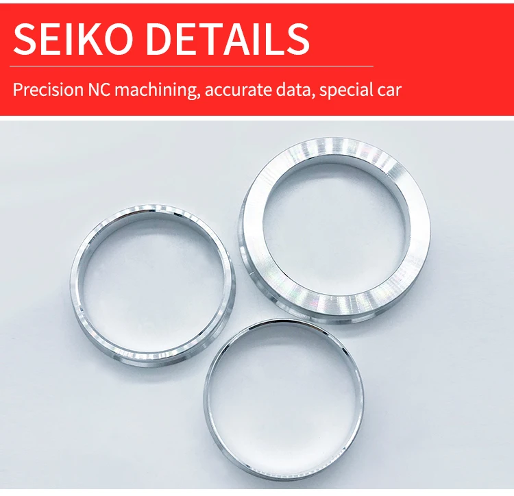Ring Wheel Part New Aluminum Wheel Hub Centering Ring with Inner Diameter 66.6-56.1 ...