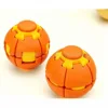 Bola de presionar y girar - naranja-amarillo