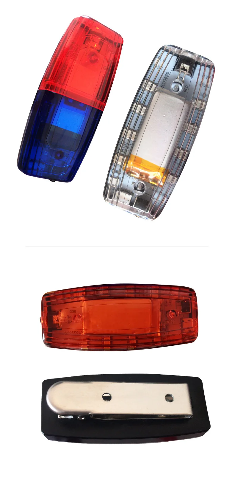 Заводская оптовая продажа миниатюрный светодиодный перезаряжаемый сигнальный стробоскоп мигающий полицейский наплечный