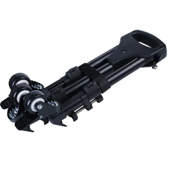 YUNTENG YT901, a Professional Folding Aluminum Alloy Large Tripod With Wheels, Suitable for Mobile Phones and DSLR Cameras. detail image