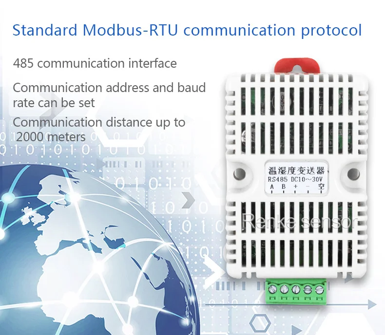 RS485 modbus rtu temperature sensor with cheap price - Renke