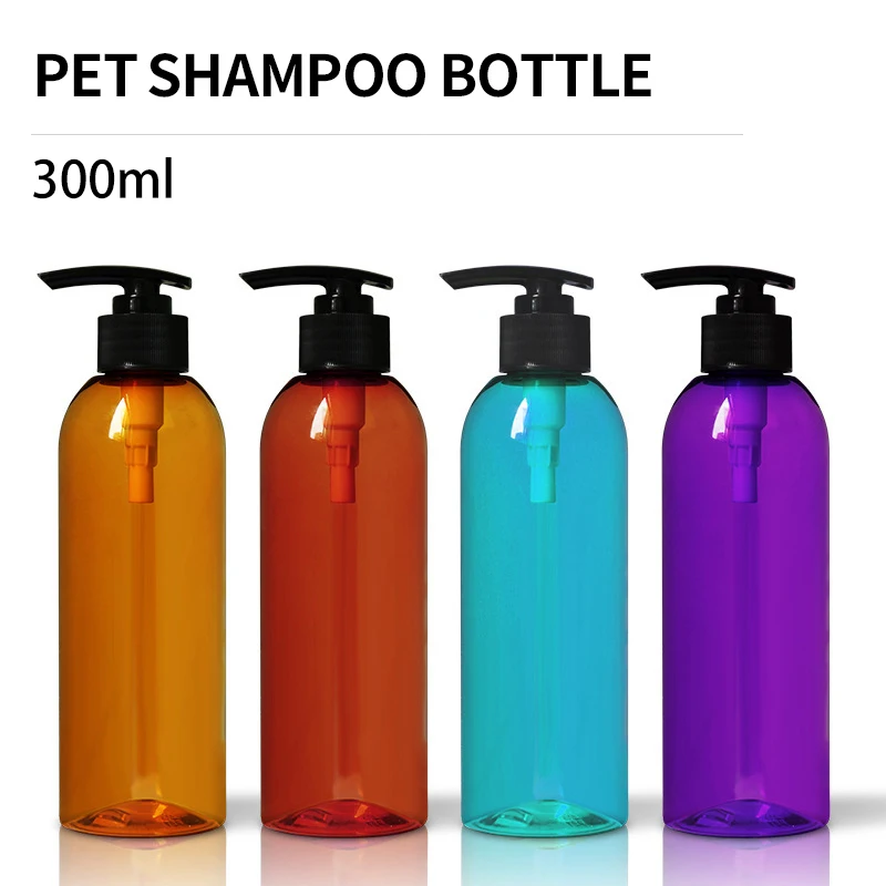 PET Plastic Purple Bottle