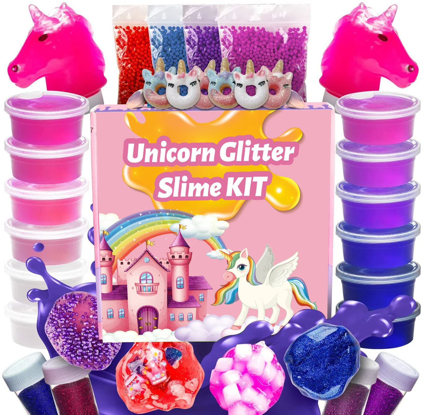 Atipriya Unicorn Slime Super Soft Toy for Over 3 Years Old with Unicorn  Inside Slime for Kids at Rs 25/piece, Slime in Delhi