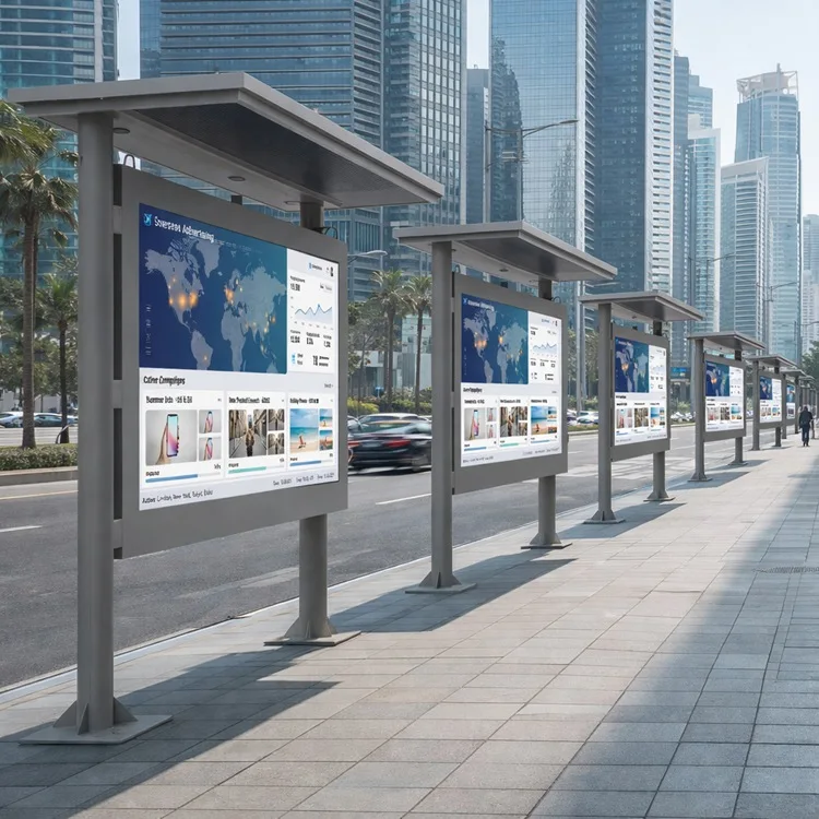 DOOH Networks outdoor digital kiosk display