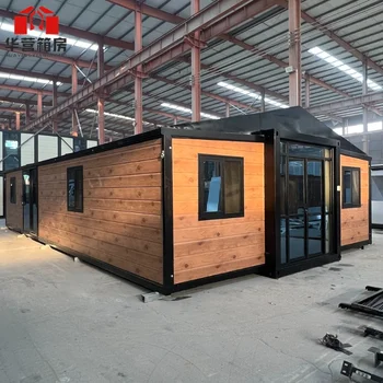 Factory direct sales  mobile workshop 40ft 2-4 Bedrooms Luxury Home Fast Build Australia Expandable Container House for Family