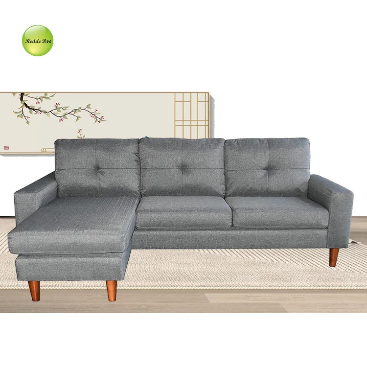 Redde Boo New Styles l Shape Sofa for Living Room With Waterproof Sofa Cover From Experience Furniture Factory