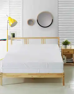 Customizable Waterproof Mattress Protector, Fitted Sheet Style with Skid-Proof Corners, Thin & Breathable for Hotel Home Display