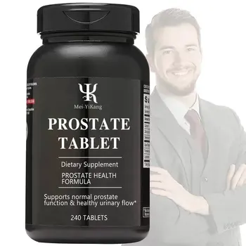 Custom good quality prostate tablet health formula support normal prostate function & healthy urinary flow tabletpills