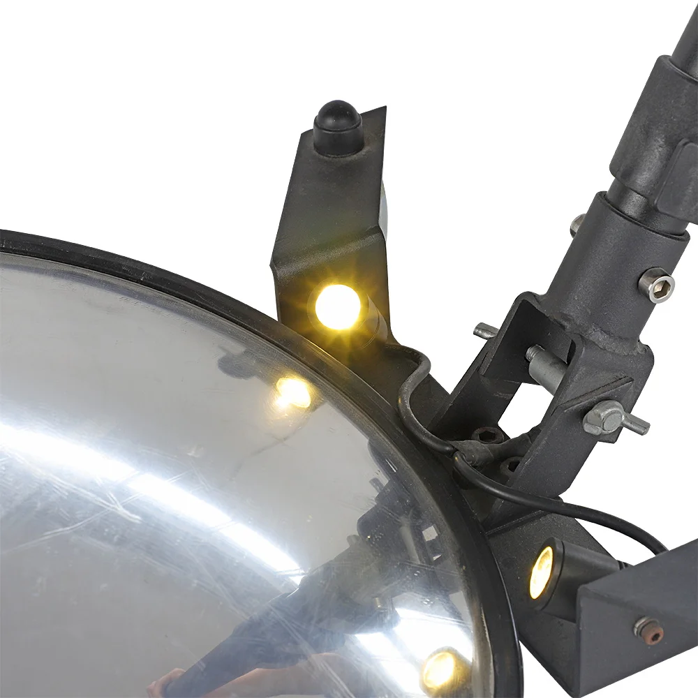 Wdmk Led Lighted Telescopic Inspection Mirror Under Car Search Mirror