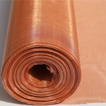 Distillation Column Copper Knitted Mesh for Pest Control Blocker Copper Knitted Wire Mesh Packing 99.9% Copper Mesh Manufacturer