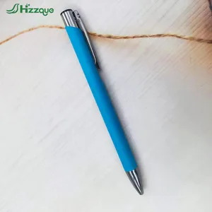 Custom Logo Metal Ballpoint Pen Laser Carving for Education for Welcome Gifts Advertising Promotional