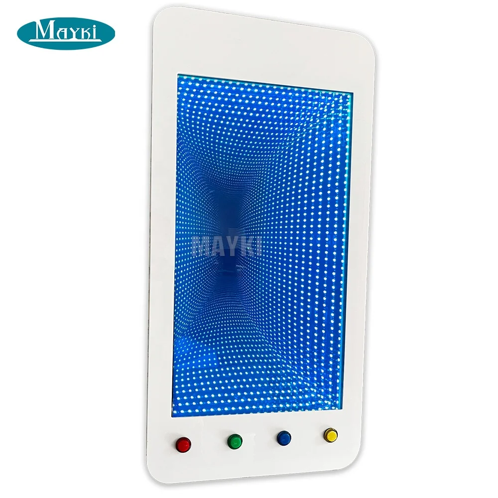 Sensory Interactive LED Infinity Panel With Built in Buttons 1000 X 500mm