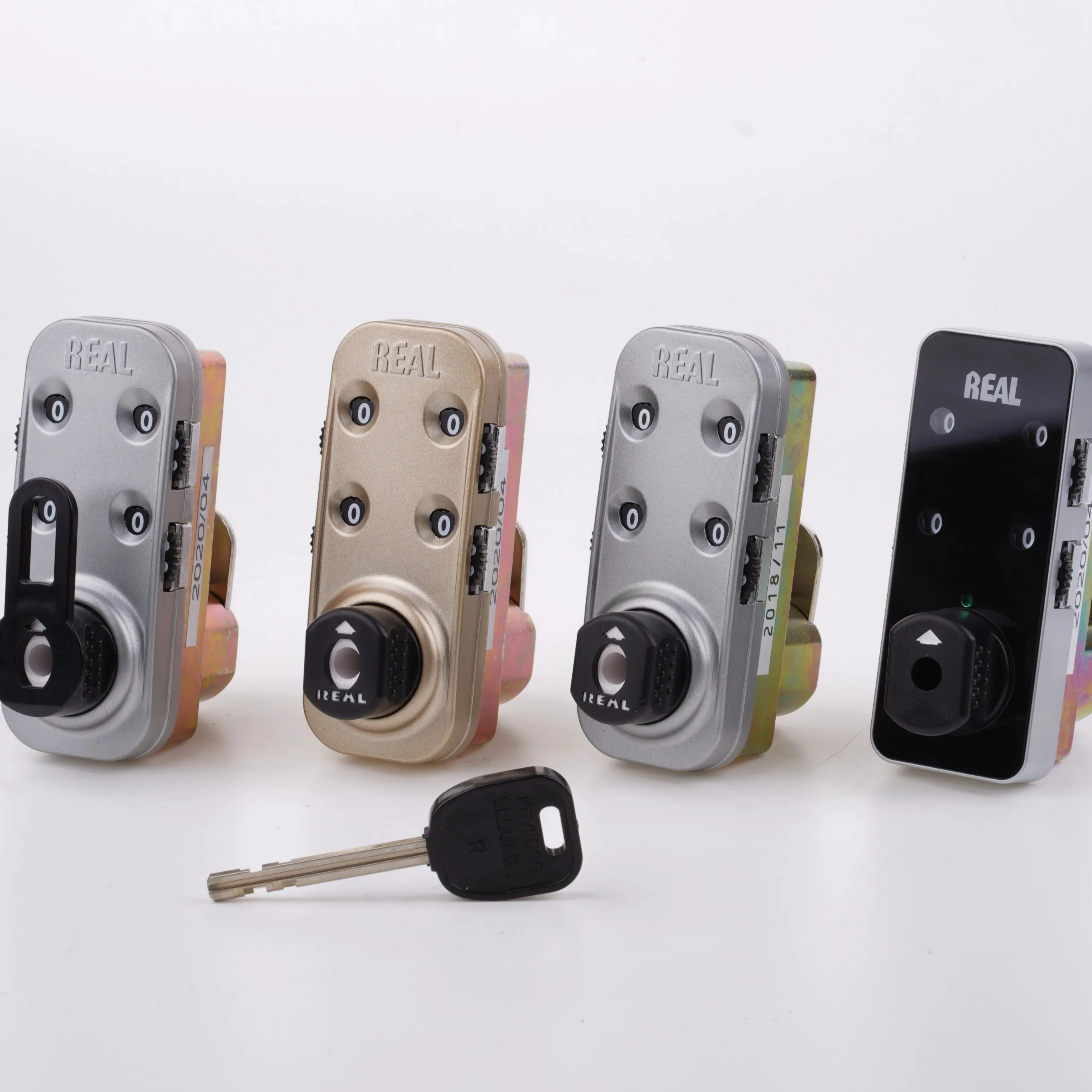 RL-9046B Barrel Lock Keyless Combination Cabinet Locker Lock with Override Key for Gym, School, Hotel Cabinet Security
