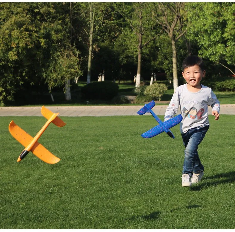 Wholesale Toys 48cm Epp Hand Throwing Plane For Children Fun Summer