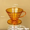 Taza de filtro de café naranja dorado [fondo redondo grande]