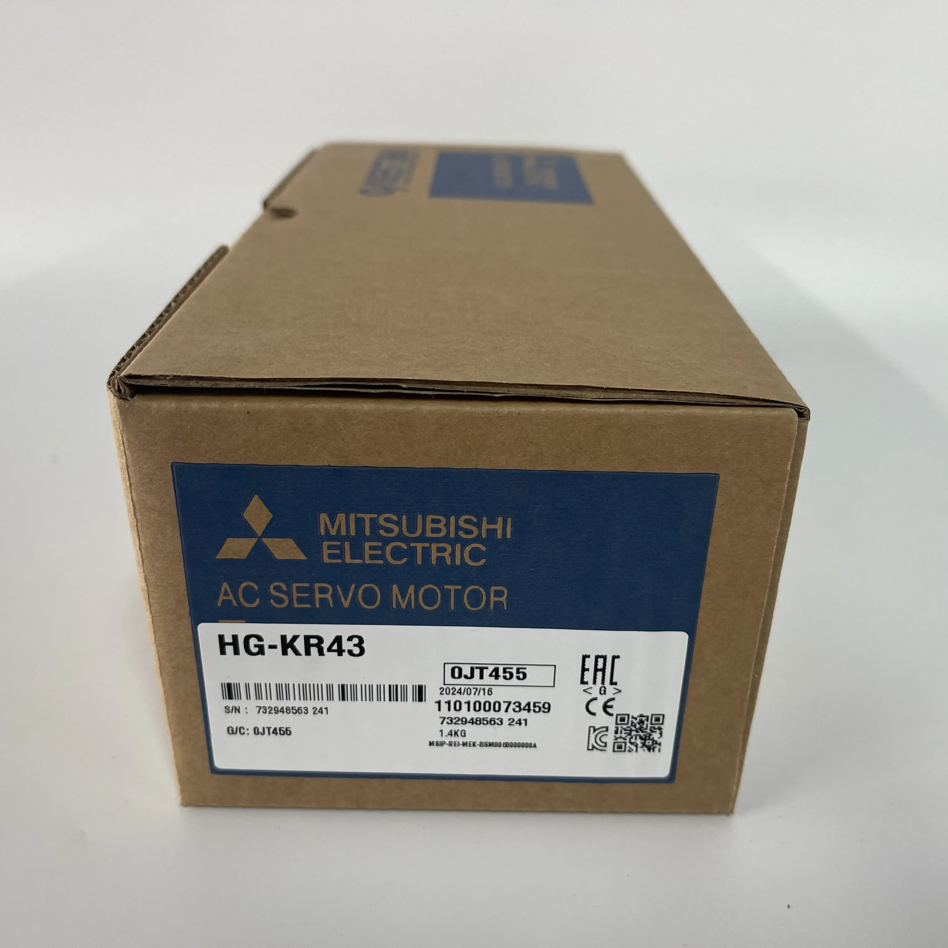 Mitsubishi AC Servo Motor HG-KR43
