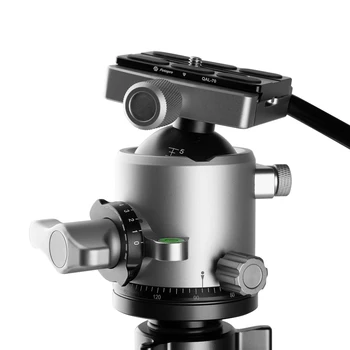 Portable Professional Ball Head Quick Release Mechanism Aluminum Mini Camera Ball Head Universal Panorama Ball Head detail image