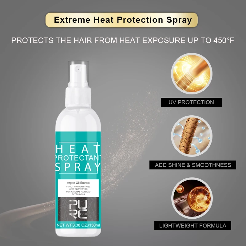 Custom Private Label Lightweight Heat Protector Heat Protectant Spray
