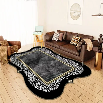 Nordic Carpet Premium Customized Design Washable Backing Soft Feeling Easy to Clean Rugs Floor Mat
