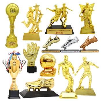 Customized Resin Award Cup Football Defender Trophies American Bully Trophy Figure