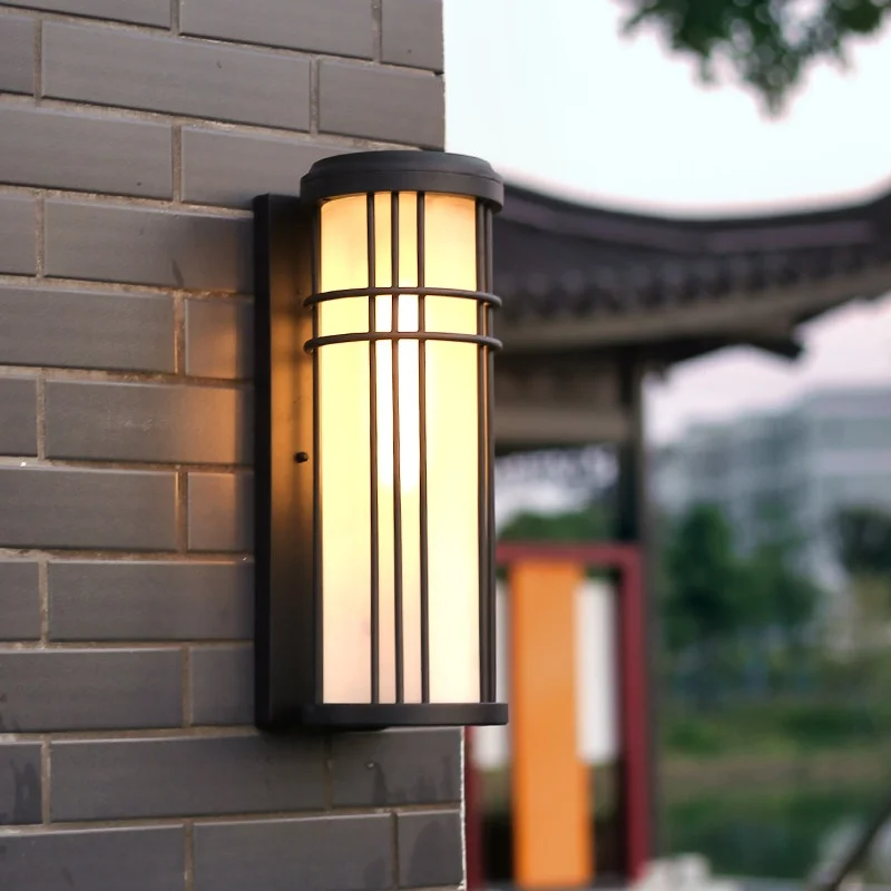 Außenbereichs-LED-Wandlampe für Villen, Höfe und Gärten mit Solarstromversorgung, wassergeschützt, mit Bewegungssensor für Garten- und Eingangsbereich – 3-jährige Garantie