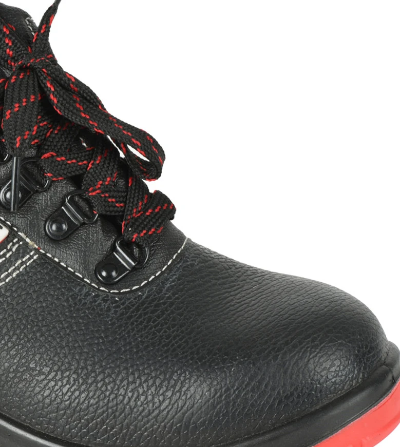 Фабрика обуви поставляет горячие продажи высококачественная черная кожаная мужская Рабочая защитная обувь с сертификатом Ce