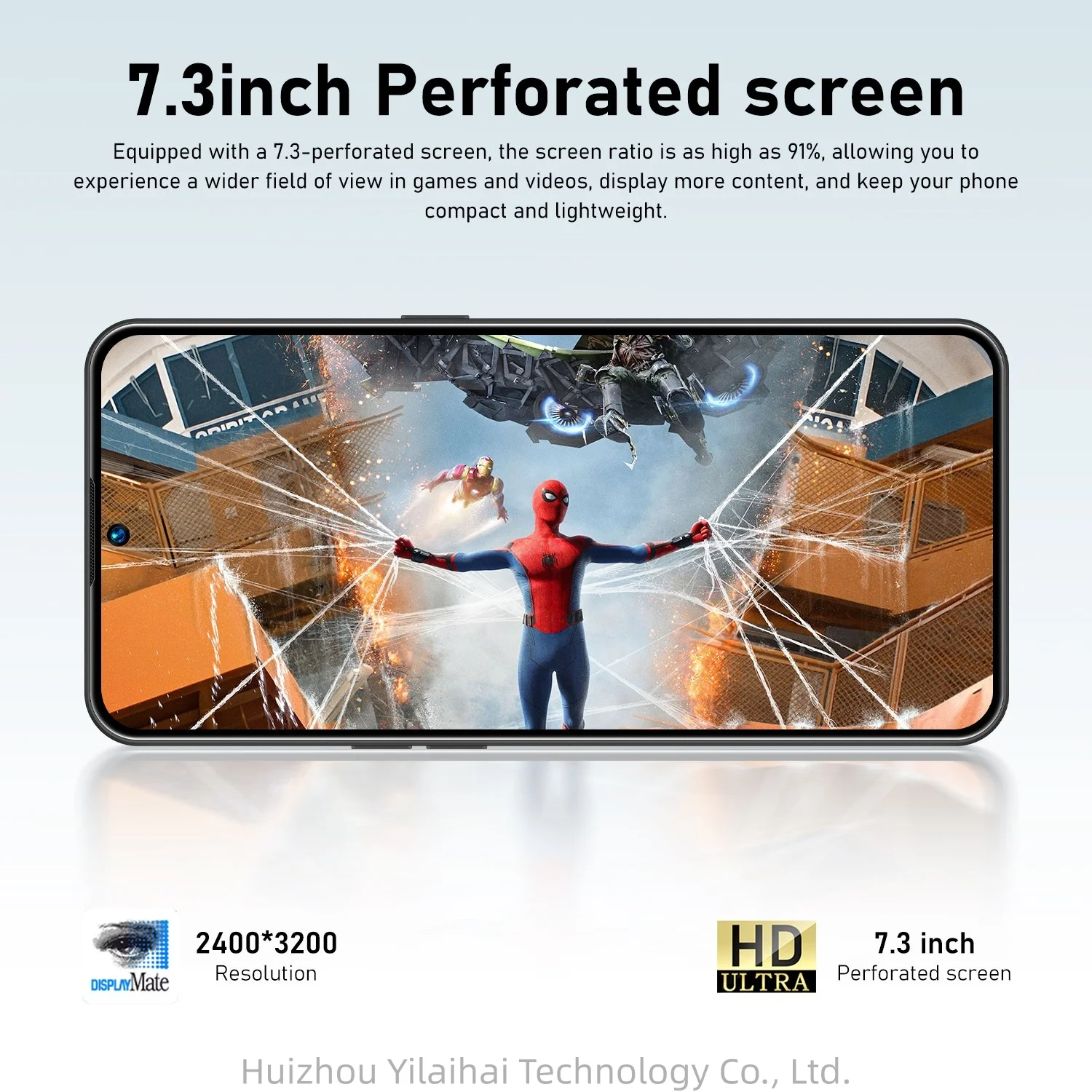 Hot Sale S26 Ultra 5G Smartphone 7.3 Inch Full HD Deca Core 16GB+1TB Memory Long Battery Life CDMA Face Unlock Wholesale Price