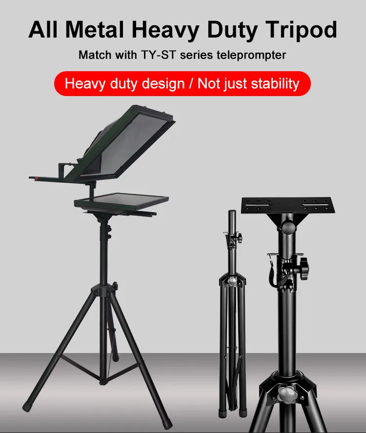 Heavy Duty Tripod Teleprompter For Teleprompter Buy Teleprompter