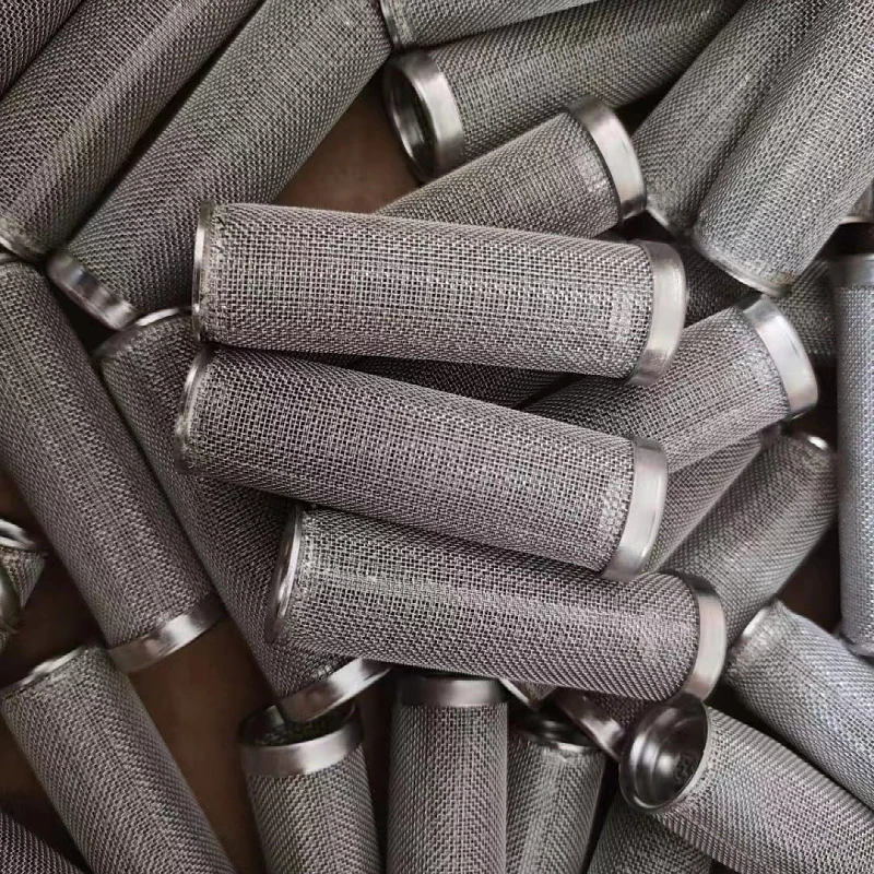 Sintered Porous Cylinder Stainless Steel Filter Cartridges