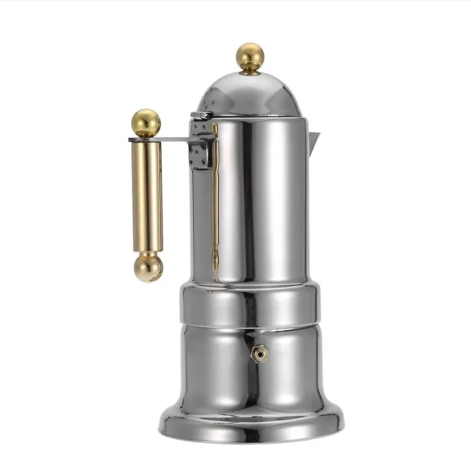 Alibaba.com: HCHCOFFEE 4 Cups Stainless Steel Moka Pot, Large Capacity,  Portable & Sustainable : Ideal for bulk orders from reliable suppliers.