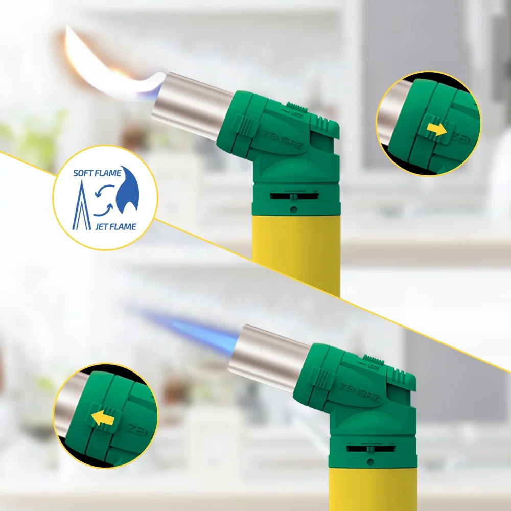 ZENGAZ ZT-68 Portable Jet Flame Kitchen Blowtorch Lighters