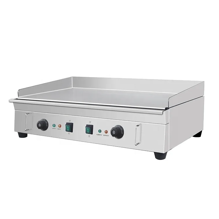 CHINZAO Commercial Griddle Efficient Stainless Steel Grill