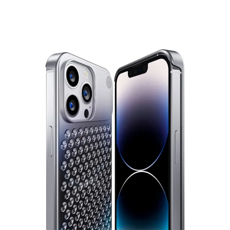 Casing HP BONERU M01 Metal Anti Jatuh dan Tahan Banting, Cocok untuk iPhone 12, 13, dan 14 Pelindung Ponsel| Alibaba.com