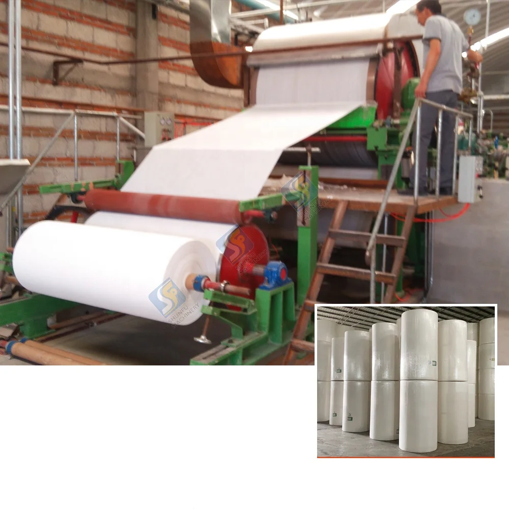 Mini Recycle Paper Machine Mill Automatic Toilet Roll Plastic Packaging Machine