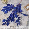 FS-Tea Leaf 9 Pieces-Dark Blue