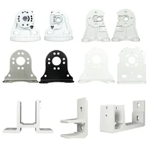 Awning Accessories Shade Parts White Aluminum and Steel Awning Brackets