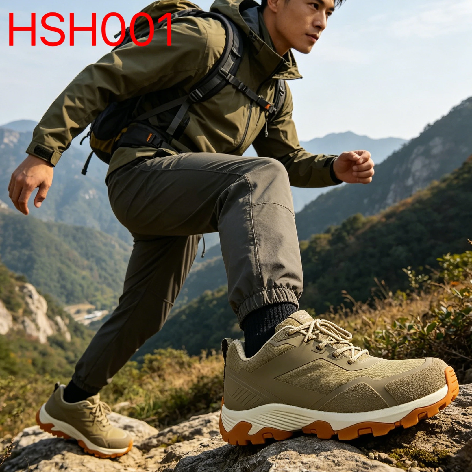 YYR,Leisure Sports Anti-Fatigue EVA+Rubber Sole Hiking Boots Outdoor Enthusiasts High-performance Creepers Shoes for Sale HSH001