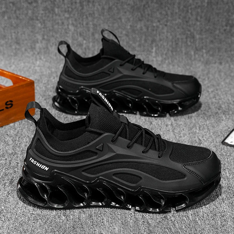 Scarpe Da Trail Running Uomo – Leggere Traspiranti Antiscivolo, Suola In Gomma, Chiusura A Lacci