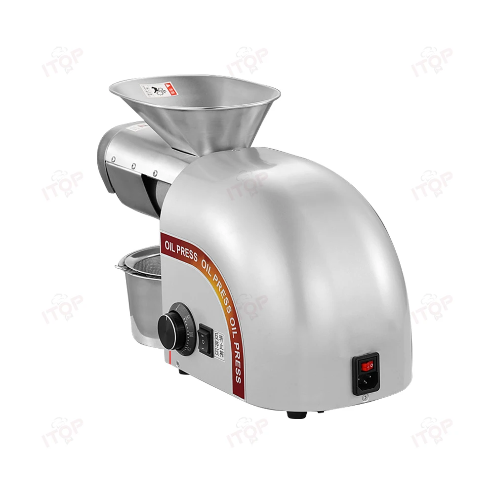Full Automatic Mini Small Household Home Use Oil Extraction Making Edible Olive Oil Press Machine