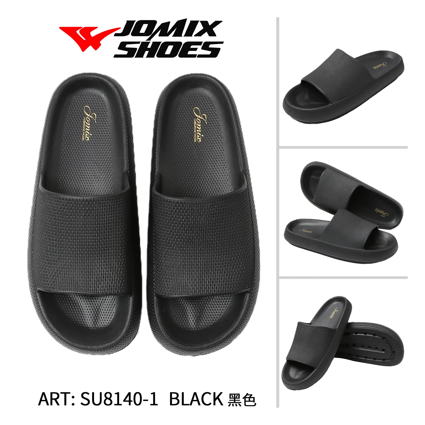 2024 New Trending China Made Comfortable and Flexible Fashion Slippers for Men with Rubber Printing Technology