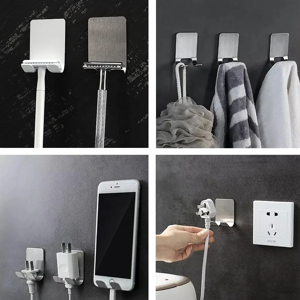 Eco Friendly Double Edge Razor Stand Holder Metal Safety Shaving Bathroom Hook Razor Holder Base