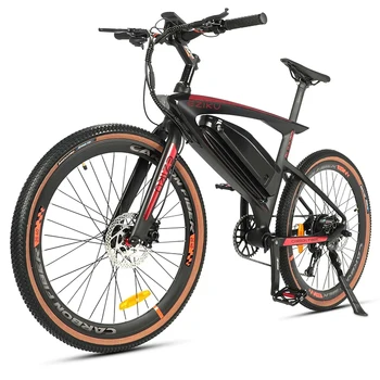 CAN Warehouse Factory Price Electric City Bike with Removable 48V 12AH Lithium Battery Power 500W Motor 26Inch Tires