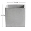 grigio#Vaso da 12,5 cm