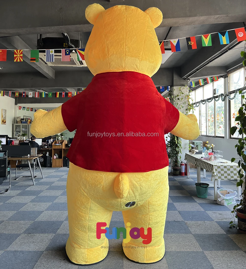 2.6m Inflatable Bear Mascot - Perfect for Party Performance