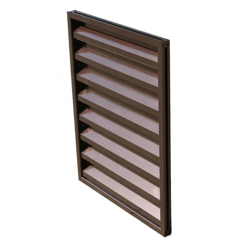 Multifunctional Shutters Outside Frame Aluminium Profile Aluminum Louver Aluminum Alloy Roller Shutter Window Horizontal 5 Years