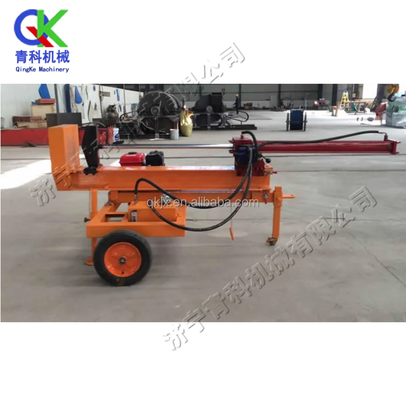 Wood Splitting Machine Guillotine Type Wood Stump Splitter Tree Stumps 