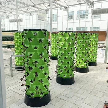 Upgraded Indoor Farming Outdoor Aeroponics Tower Systems Garden Agricultural Soilless Culture Vertical Hydroponic Grow Tower