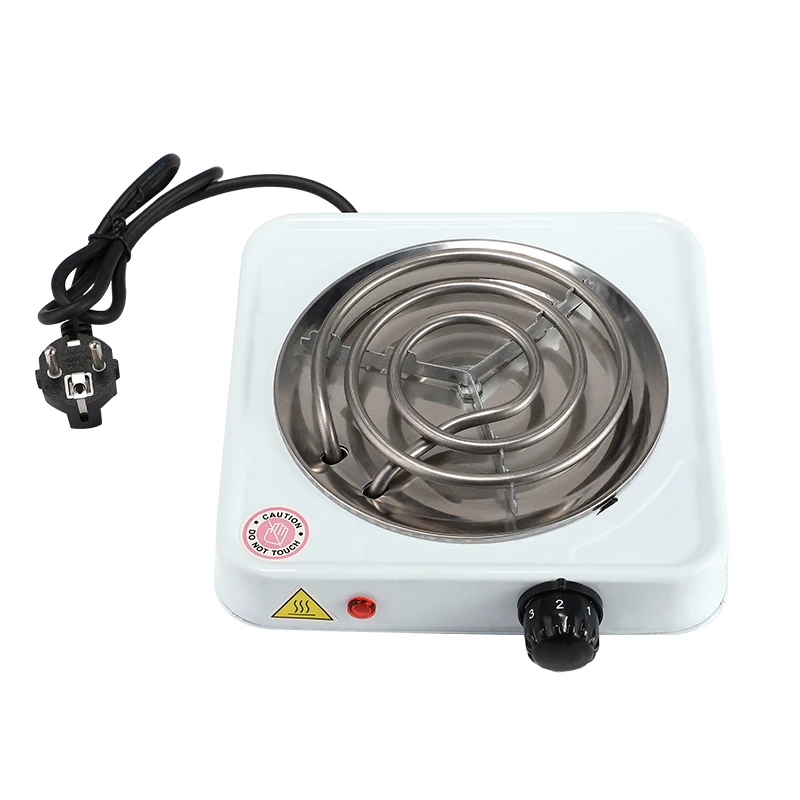 Hot Plate Portable Electric Stove 1000W Single Burner Adjustable  Temperature US
